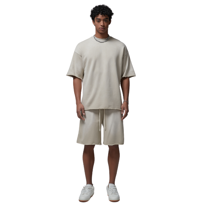 FIVELEAFS WASHED SHORTS