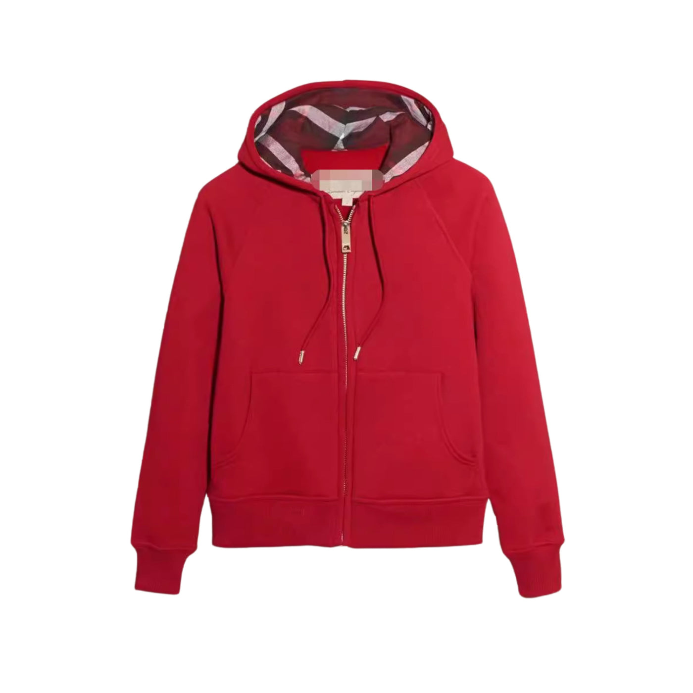 CHEQUERED – ZIP HOODIE