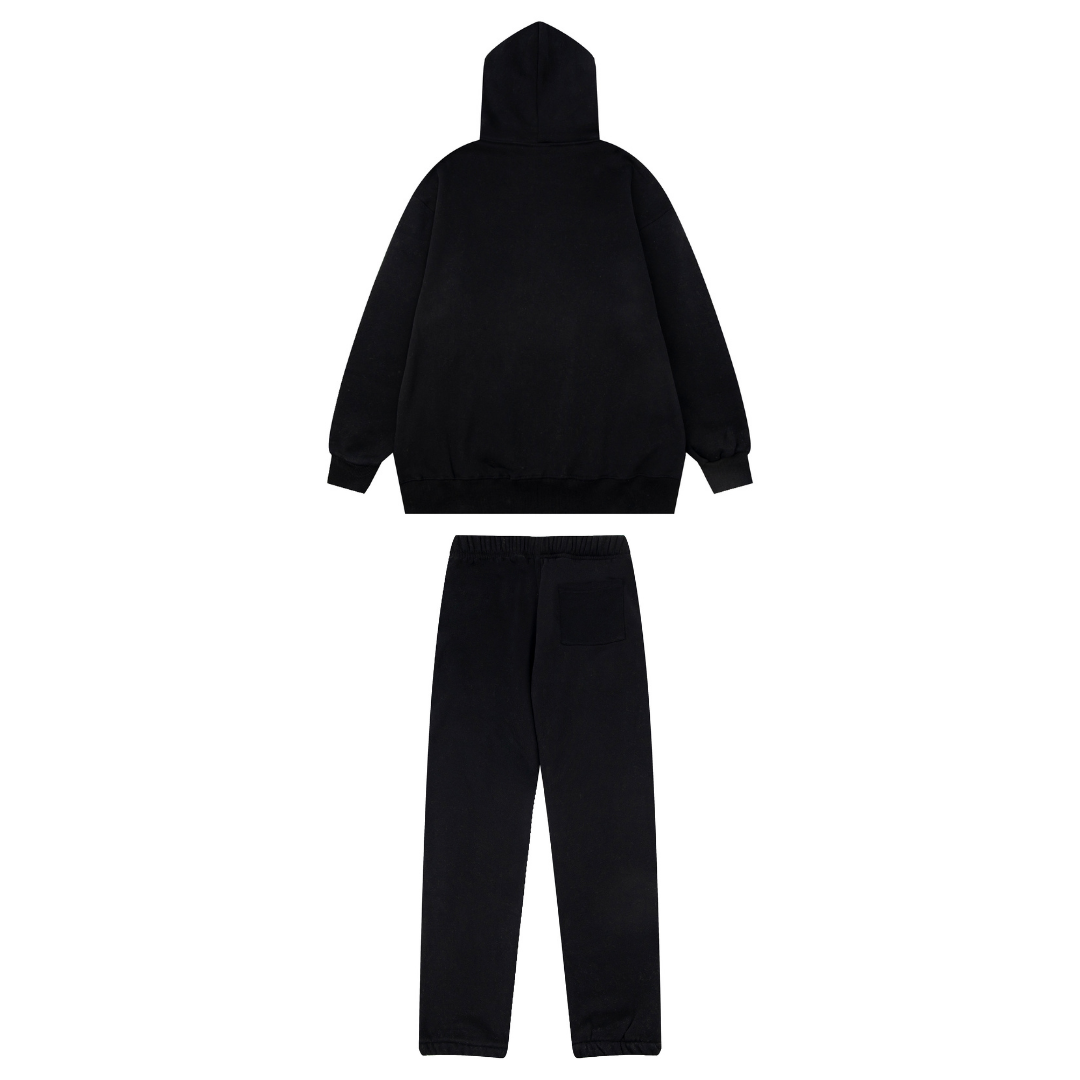 Sp5der Tracksuit Black