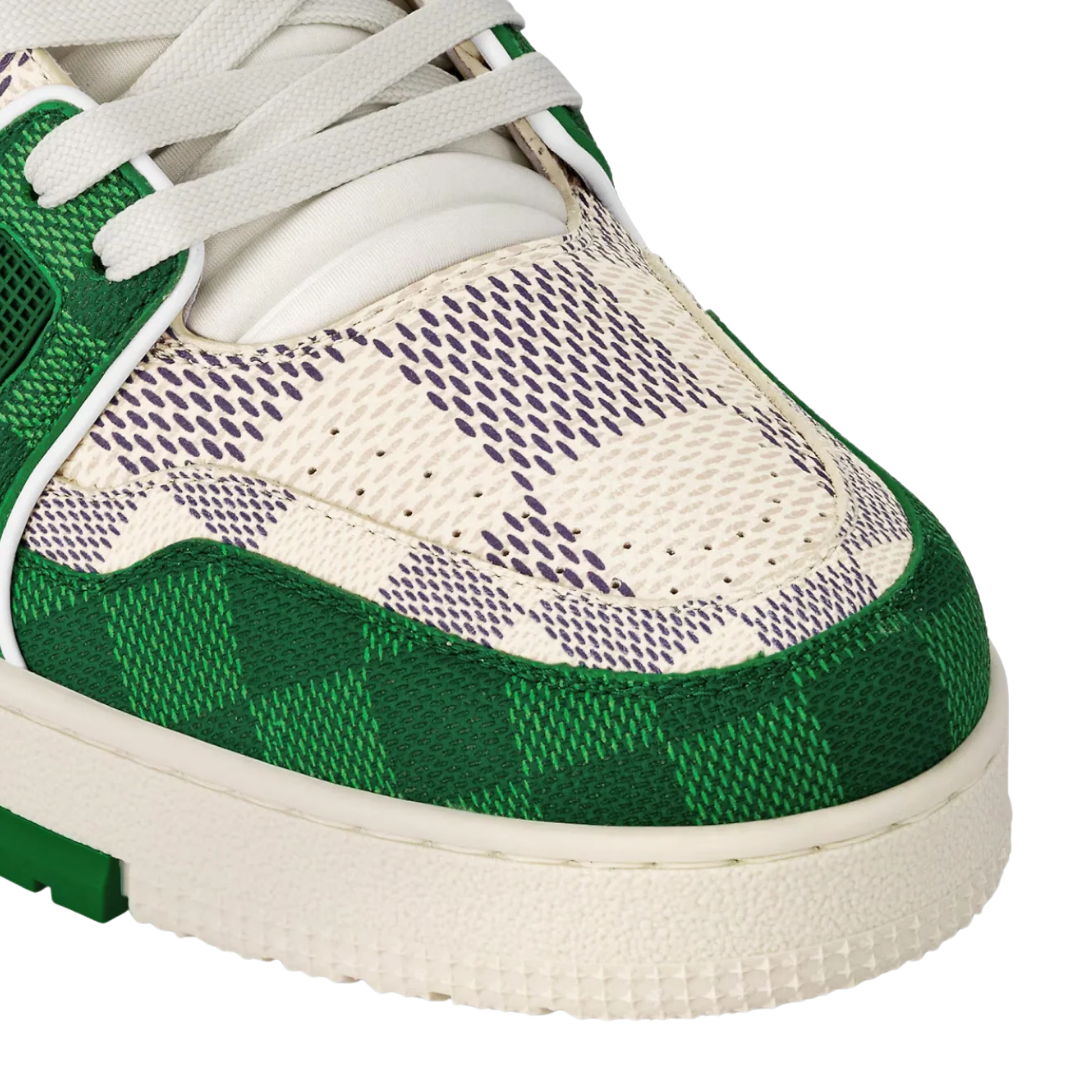 LV Monogram Green Damier Trainer