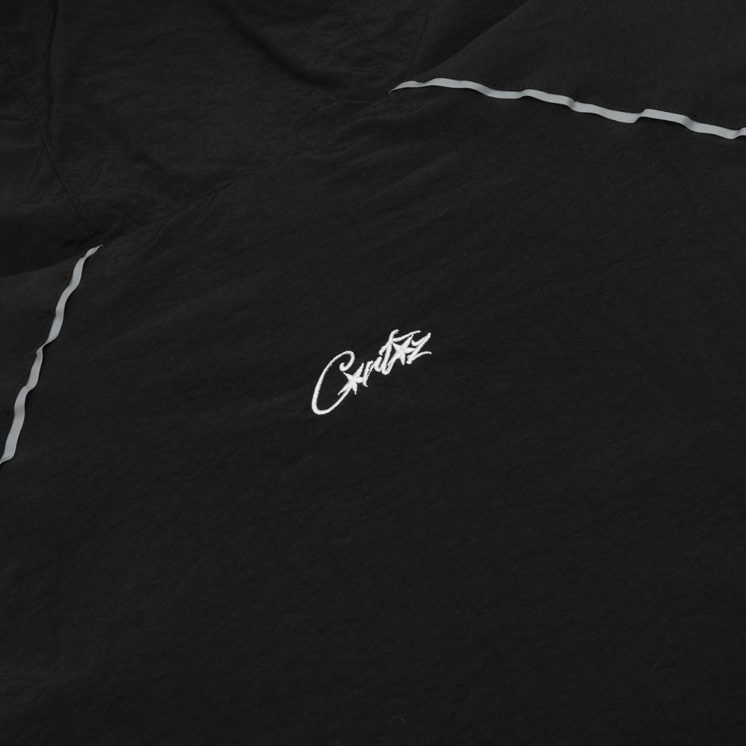 FLMNGO x Crtz Black Windbreaker