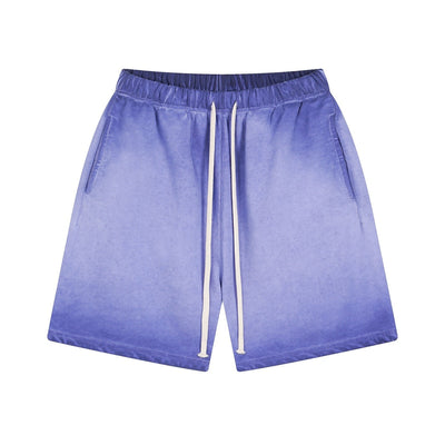 INDIGO - WASHED SHORTS