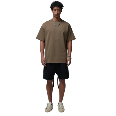 FIVELEAFS DRAWSTRING SHORTS