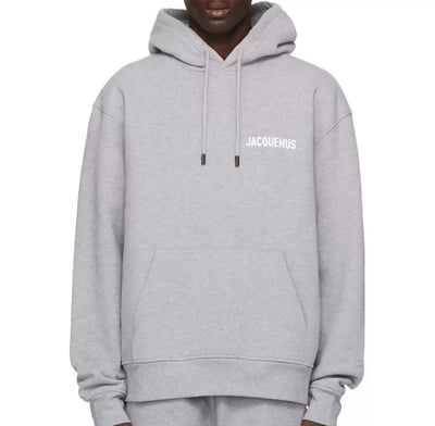 JACQUEMUS HOODIE GREY