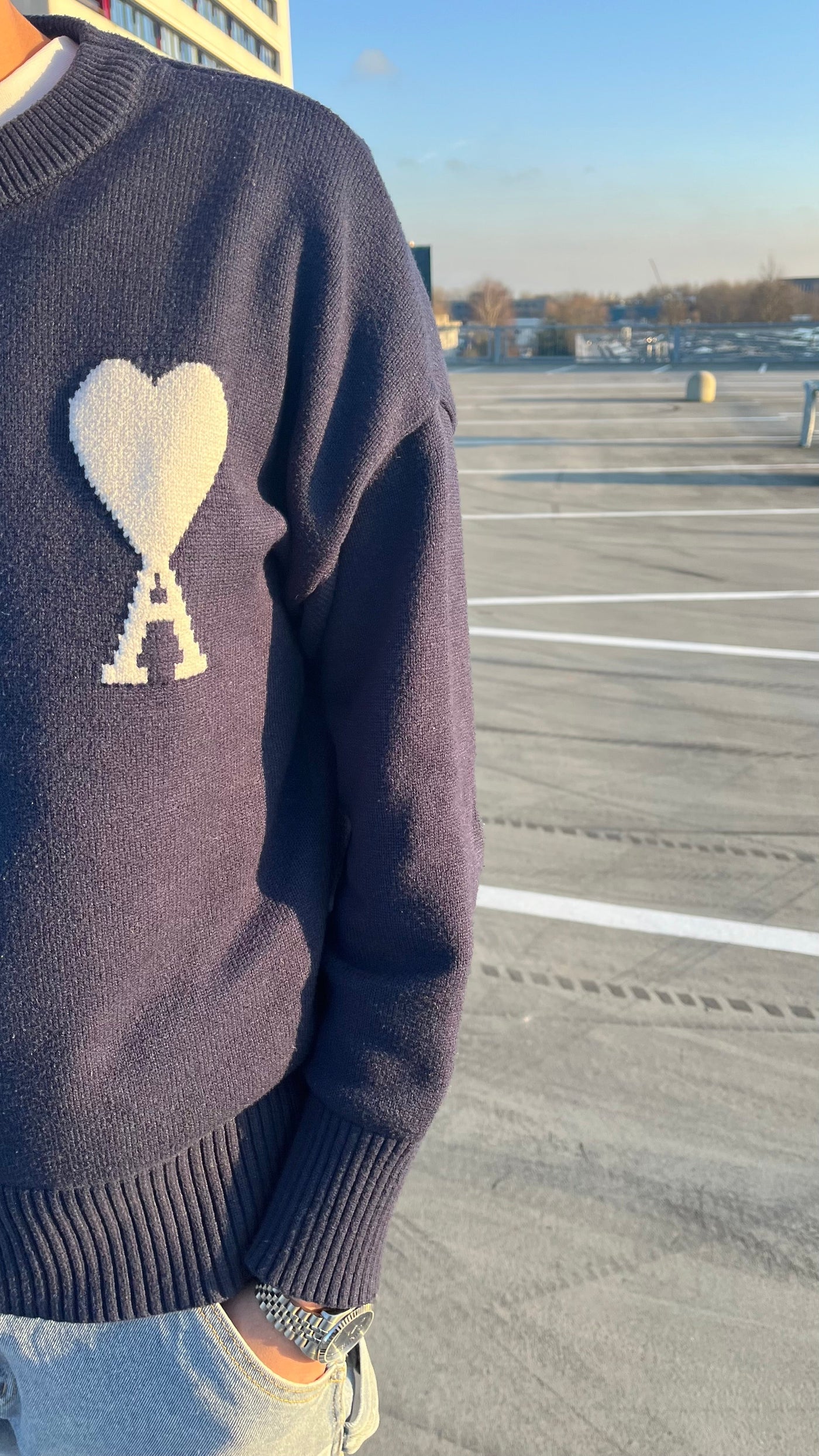 A - HEART SWEATER