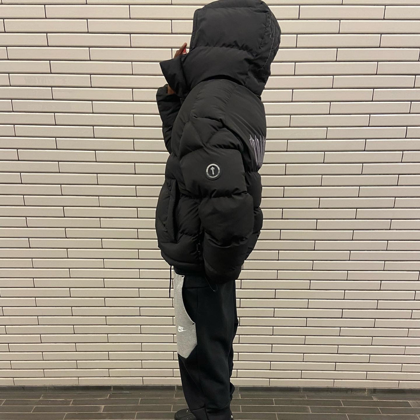 FLMNGO x Hooded Puffer Jacket