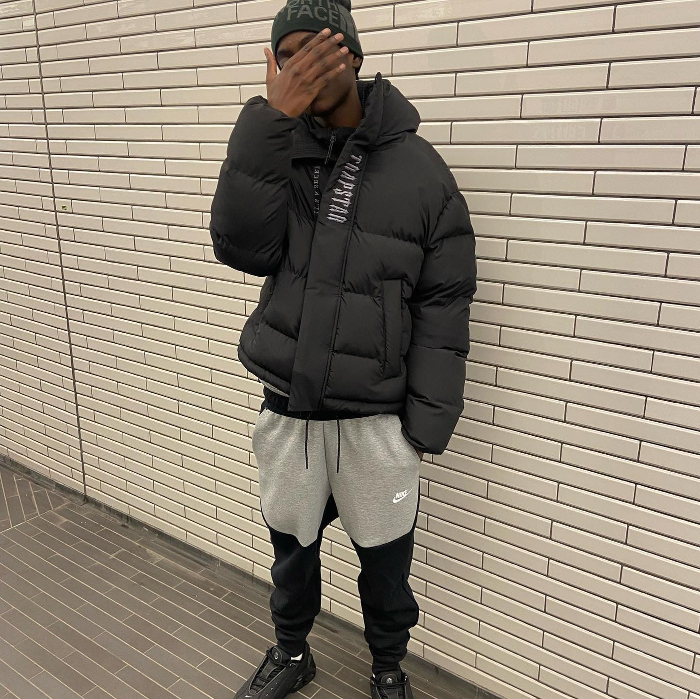 FLMNGO x Hooded Puffer Jacket