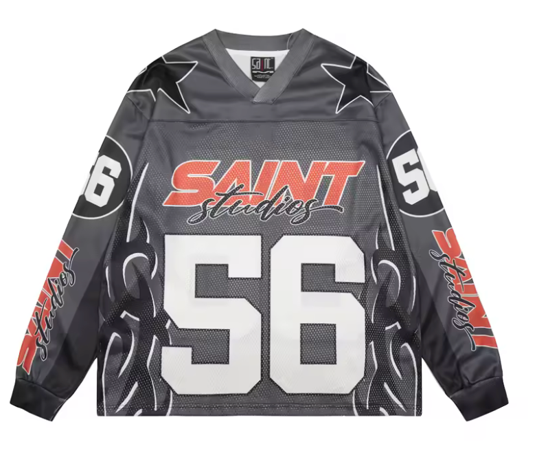 FLMNGO Saint Black Long Sleeve
