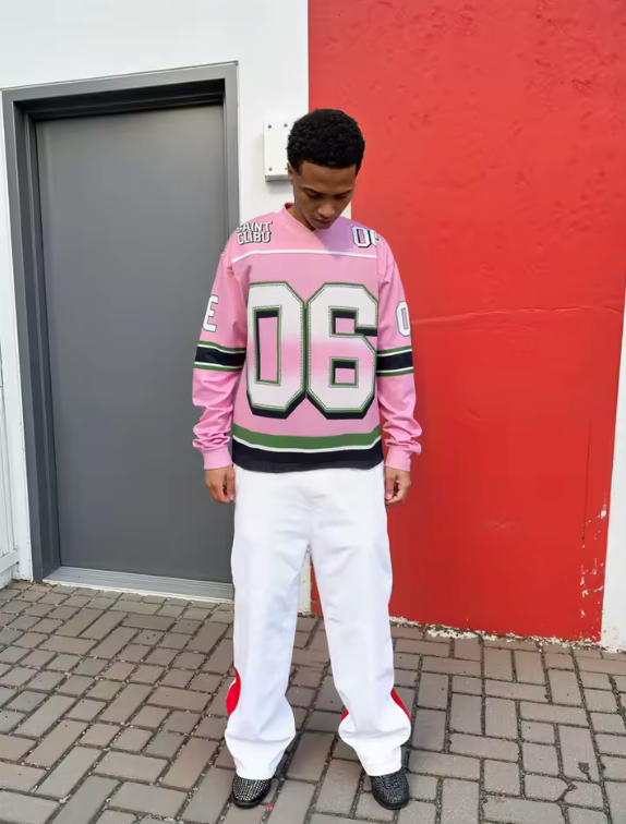 FLMNGO Saint Pink Long Sleeve
