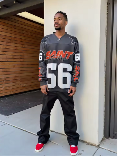 FLMNGO Saint Black Long Sleeve