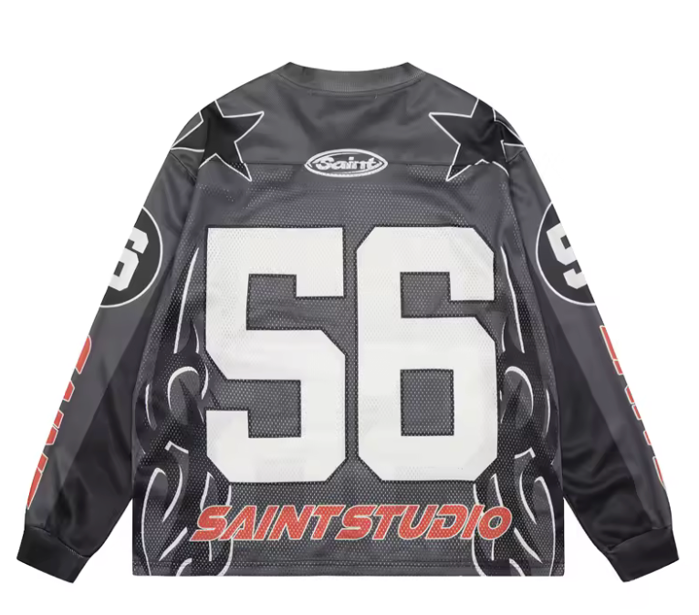 FLMNGO Saint Black Long Sleeve