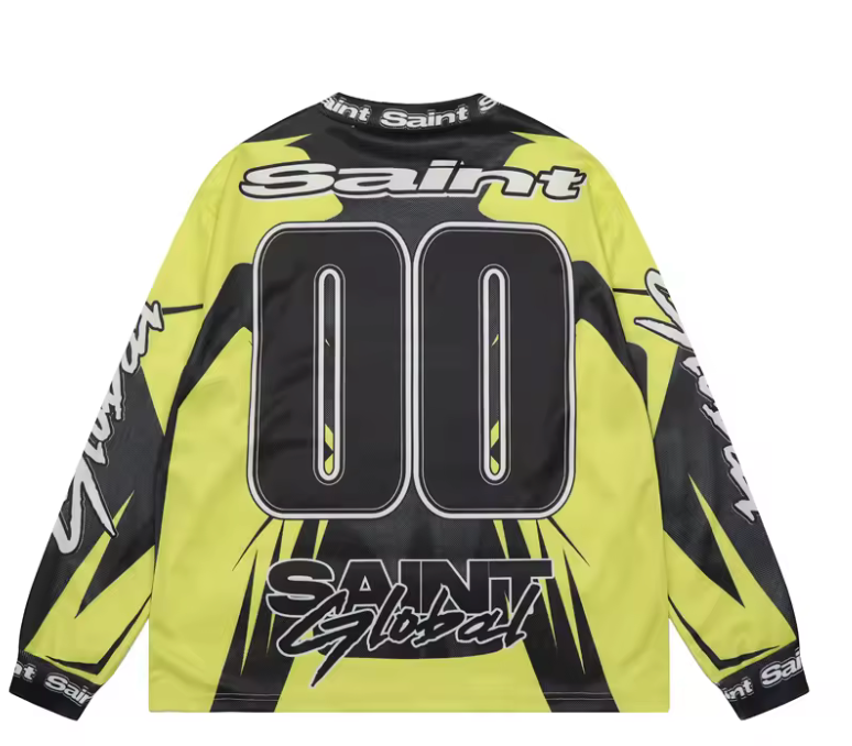 FLMNGO Saint Black/Yellow Long Sleeve